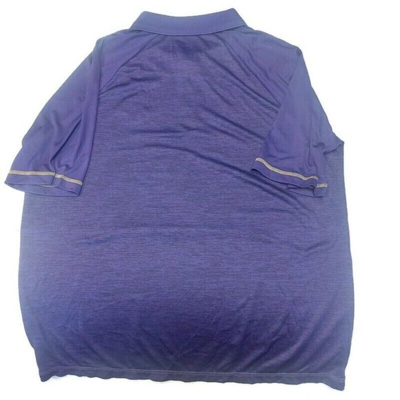 Minnesota Vikings Short Sleeve Golf Polo Shirt Mens Size XL Purple Team Apparel - Picture 4 of 5